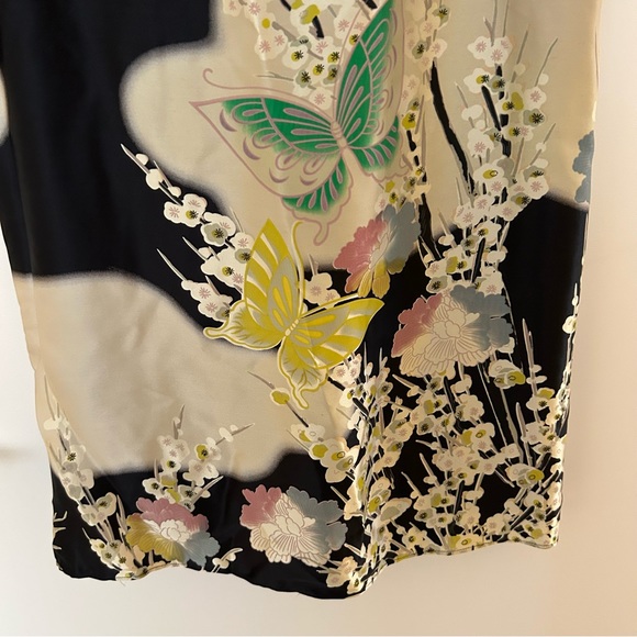 Phoebe Couture Silky Satin Butterfly Dress - Picture 5 of 14